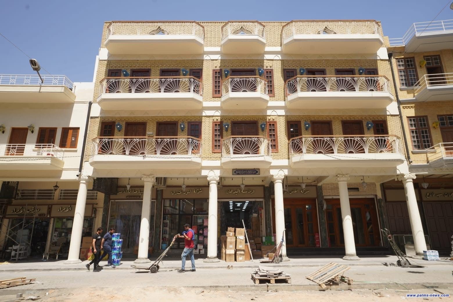 البنك المركزي يتبرع بـ90 مليار دينار لإحياء شارع الرشيد وسط بغداد